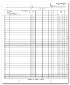 150NL, Weekly Earnings Record 