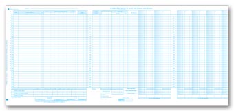 152NJ, Payroll Sales/Cash Receipts Journal 