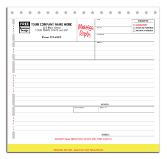 187, Memos, Small, Carbonless 