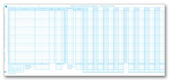 General Disbursement Journal 190NJ