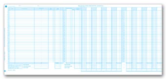 Disbursement Sales & Cash Receipts Journal 192NJ