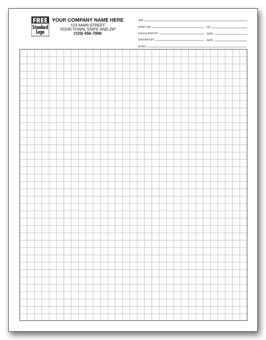 204, Graph Papers, Standard 1/4", Sheets 