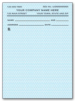 2279, Safety RX Blanks-Vertical 