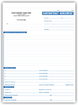 Sub-Contractor Agreement 249