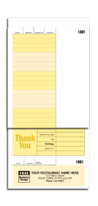 2503, Guest Checks, Sets