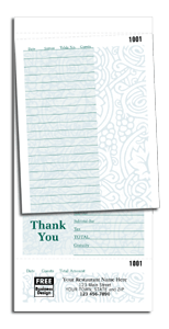 2507, Guest Checks, Vineyard, Sets 