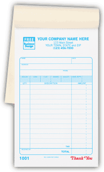 2509SW, Sales Books, Classic, w/Special Wording, Medium 