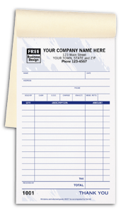 2509T, Sales Books, Colors, Medium 