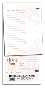 2514, Guest Checks, Harvest, Sets