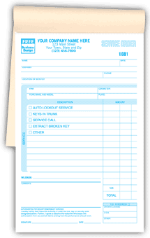 252, Locksmith Service Orders, Auto Lockout, Booked