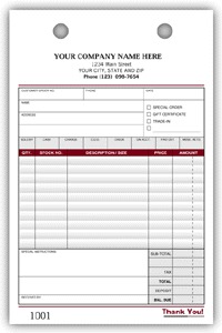 2539, Register Forms, Image, w/Special Wording, Large 