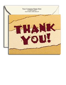 Thank You Card 2952