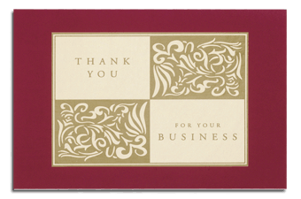 Thank You Card, Classic 2966