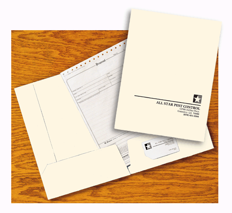 3142, Ivory Classic Presentation Folder 