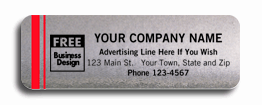 367, Tuff Shield Weatherproof Labels, Chrome Poly Film 