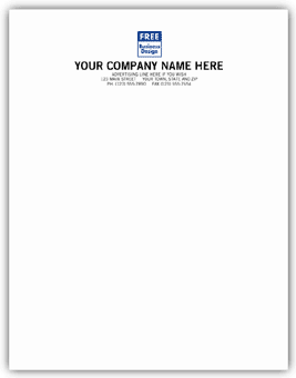 3744, Letterhead, Business Bond Laid, Two-Inks