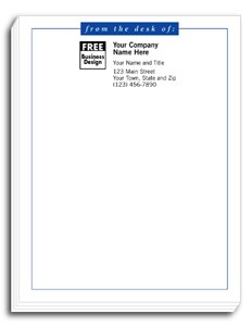 3822, "from the desk of", Personalized Notepads, Small 