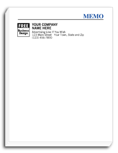 3824, "MEMO" Personalized Notepads, Small