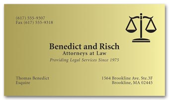 3911, Business Cards, Gloss Stock, One-ink Color 