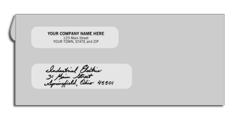 5027, Double Window Envelope Self-Seal 
