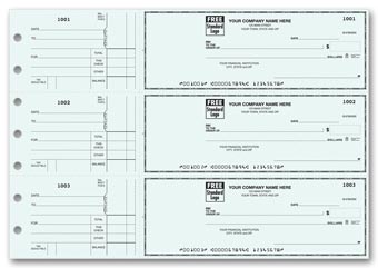 53225N, 3-On-A-Page Check With Choice Of Voucher