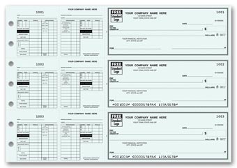 53229N, 3-On-A-Page Payroll Maximum Deductions Check
