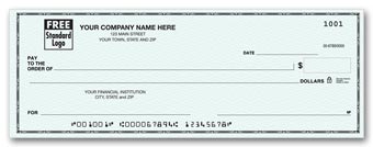 3 on a page Deskbook General Purpose Check 54031N