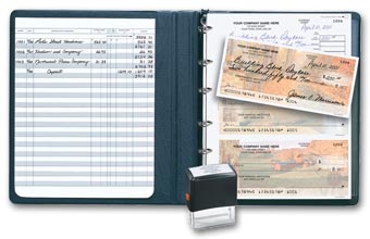 56500N, 3-On-A-Page Duplicate Deskbook Check