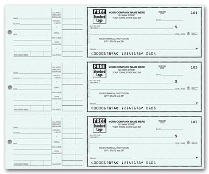 3-On-A-Page Home Accounting Deskbook Check 56600N