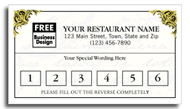 5708, Frequent Diner Card, Vienna 