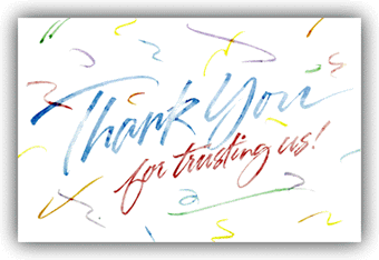 Thank you for Trusting Us Card 5EB10