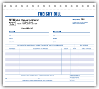 6207, Freight Bills 