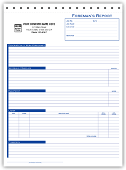 6536, Foreman's Site Reports 
