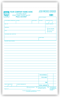 6558B, Job Work Orders, Booked