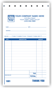 68, Sales Slips, High-Impact, Medium