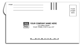 710, Small Courtesy Reply Envelope