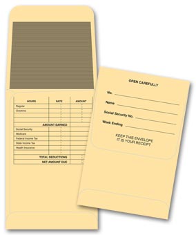 Payroll Envelope 750