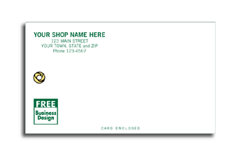 761, Florist Envelope With Eyelet 