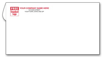 7802, #6 3/4 Envelope Two Ink Colors 