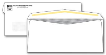 #9 Single Window Confidential Envelope 7809