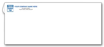 7812, #10 Envelope Two Ink Colors 