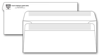 7815, #10 Envelope Self-Seal One Ink Color