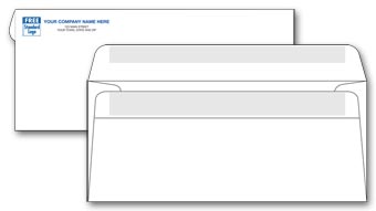 7816, #10 Envelope Self-Seal Two Ink Colors