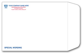 White Envelope 9 X 12 7826