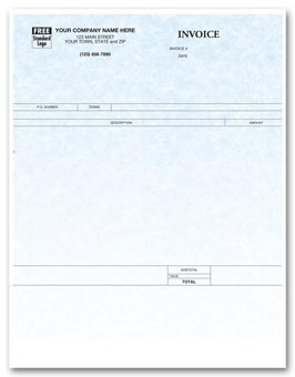 80095G, Laser Invoice - Parchment