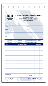 80T, Sales Slips, Colors, Small 