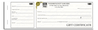 8383, Vienna Gift Certificates, Booked Sets, Elegant Writing 
