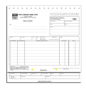 Purchase Orders, Classic, w/Receiving Report 90