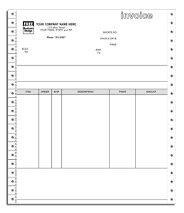 9042, Continuous Invoice 