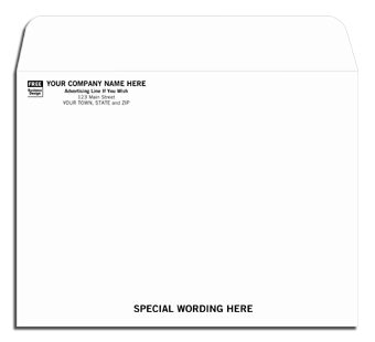White Mailing Envelope 912SW